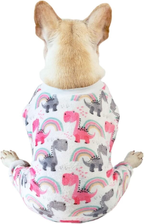 Soft and Cozy Dog Flannel Coat - Image 12
