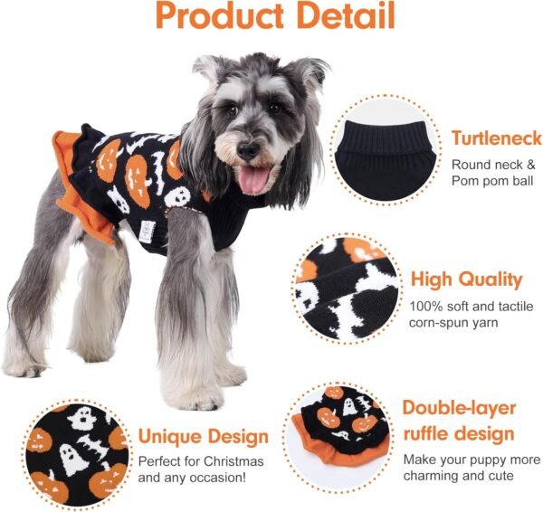 Soft and Cozy Dog Flannel Coat - Image 27