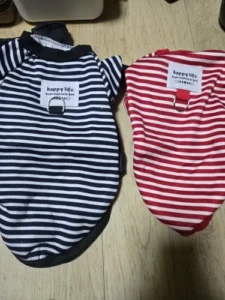 Stripe Tee Rust and Ivory photo review