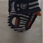 Striped sanitary pants for dogs photo review
