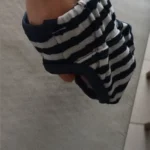 Striped sanitary pants for dogs photo review