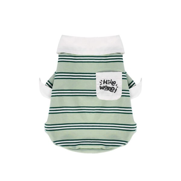 Dog striped polo shirt - Image 4