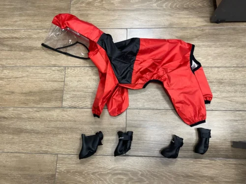 All-inclusive Raincoat for Large Dogs photo review