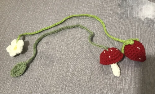 Ins-style Korean hand-woven small flower pet crossbody bag photo review