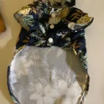 Thin Hawaiian shirt for dogs photo review