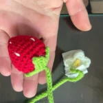 Ins-style Korean hand-woven small flower pet crossbody bag photo review