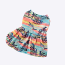 Thin Hawaiian shirt for dogs - Coconut tree skirt