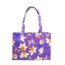 Pet harness, Leash, Collar, Drool bib, Dog clothes, Set - Handbag with Dancing Narcissus Pattern